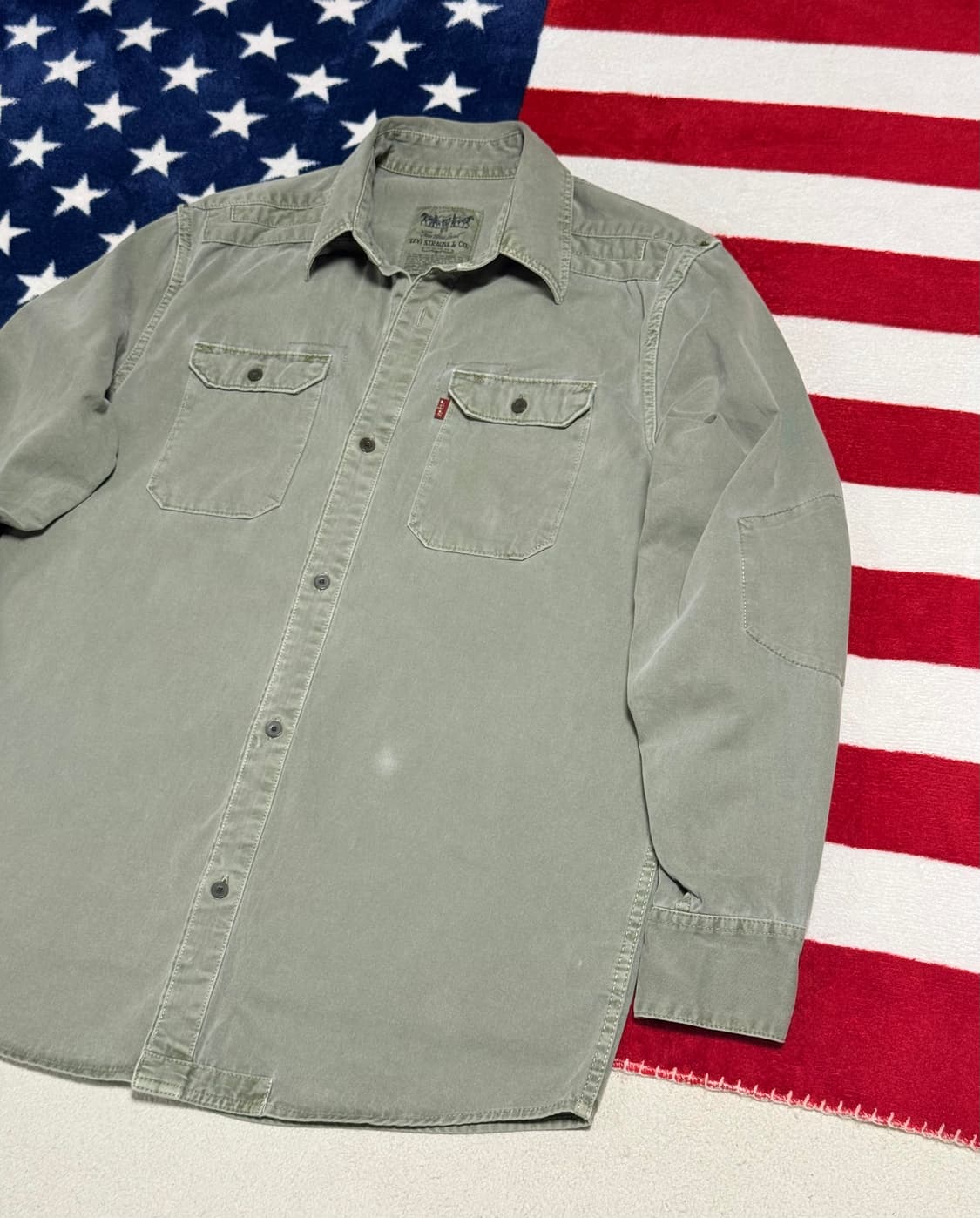 리바이스 밀리터리 헤비 코튼셔츠 Levi’s Vintage Shirt 상품이미지3