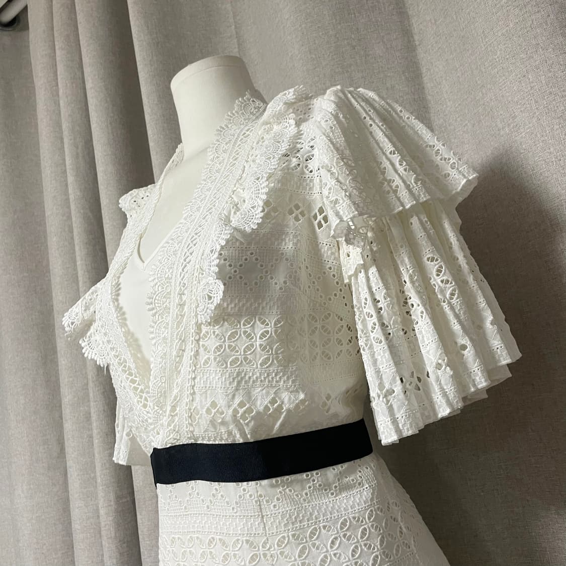 셀프포트레이트 드레스 원피스 펀칭레이스 (UK10/US6) 택있는 새상품 상품이미지5