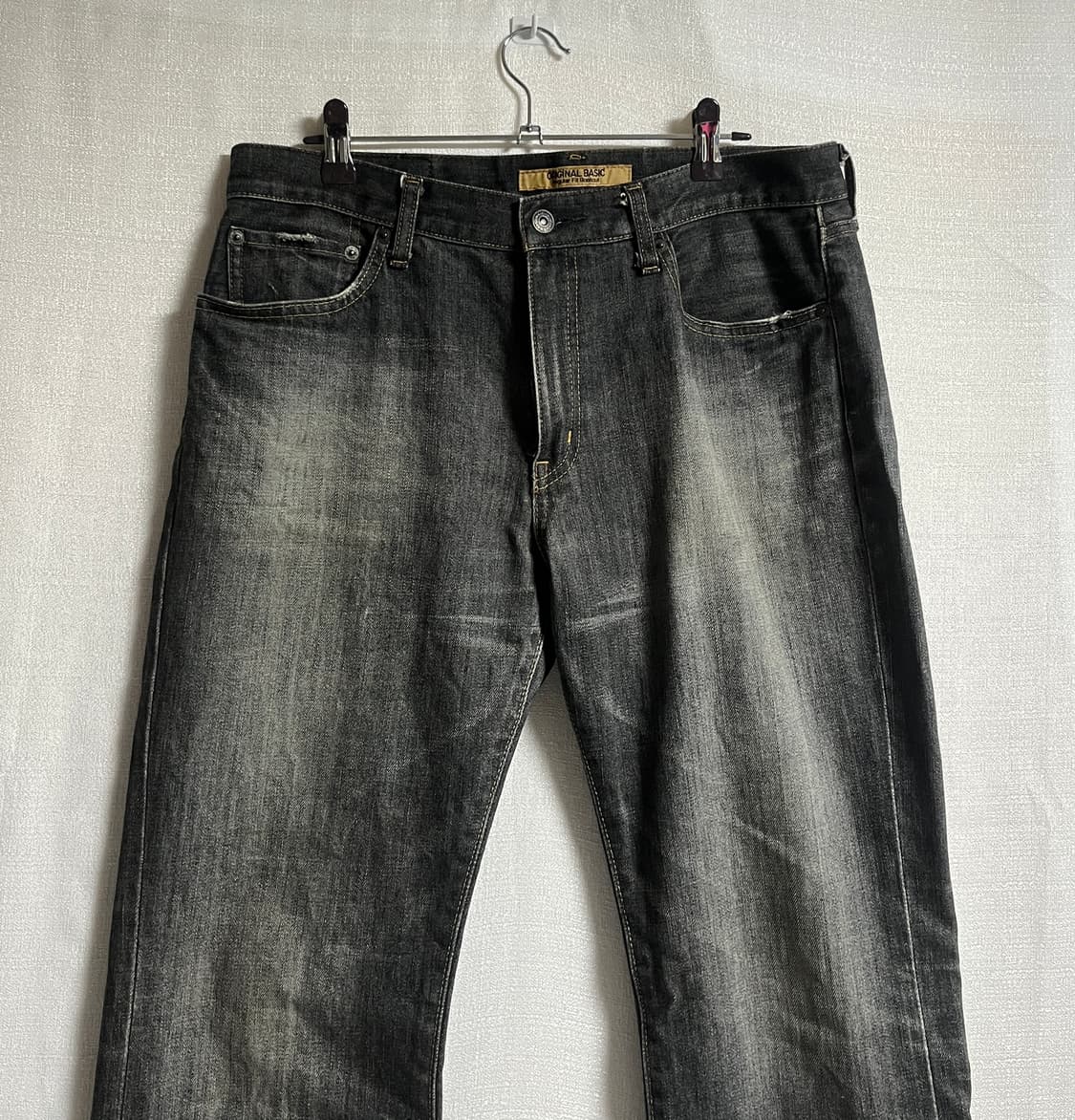 유니클로 부츠컷 플레어진 데님 팬츠 33 상품이미지3