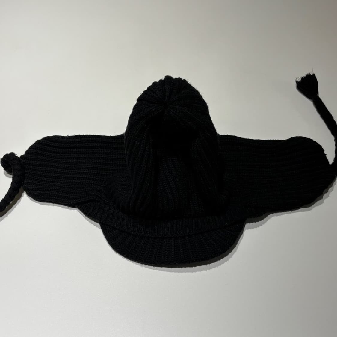 언유즈드 unused 이어플랩 니트 햇 상품이미지2