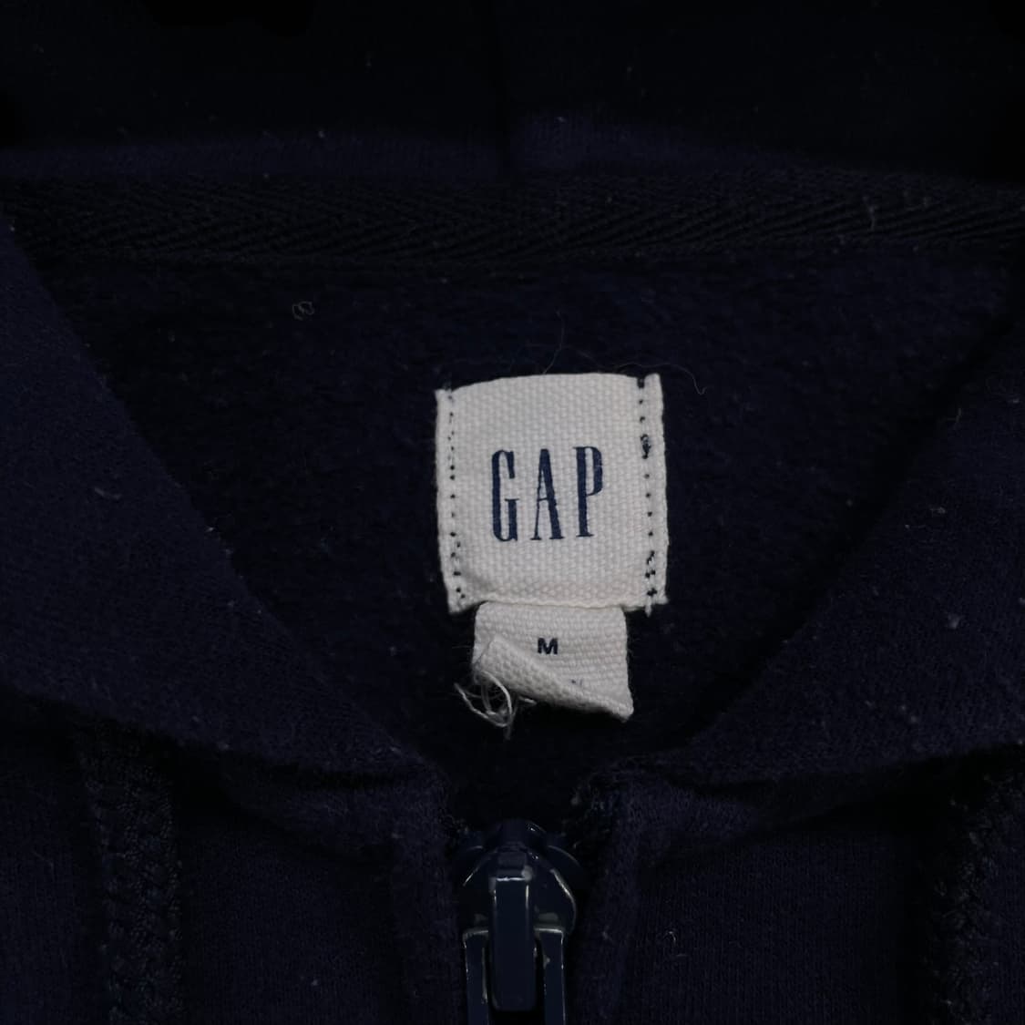 갭 GAP 빅 로고 후드집업 네이비 상품이미지4