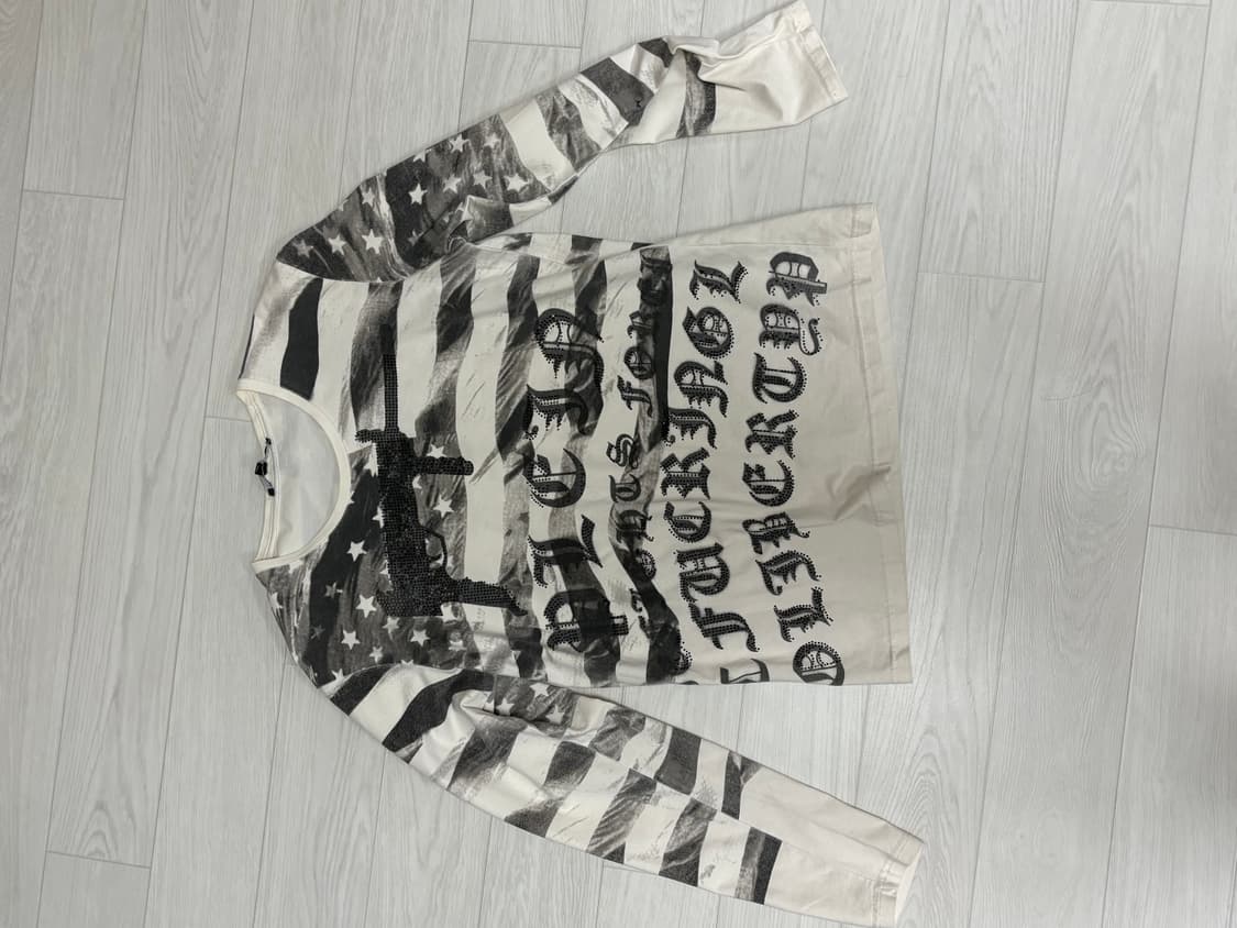 필립플레인 비즈 성조기 롱슬리브 상품이미지1