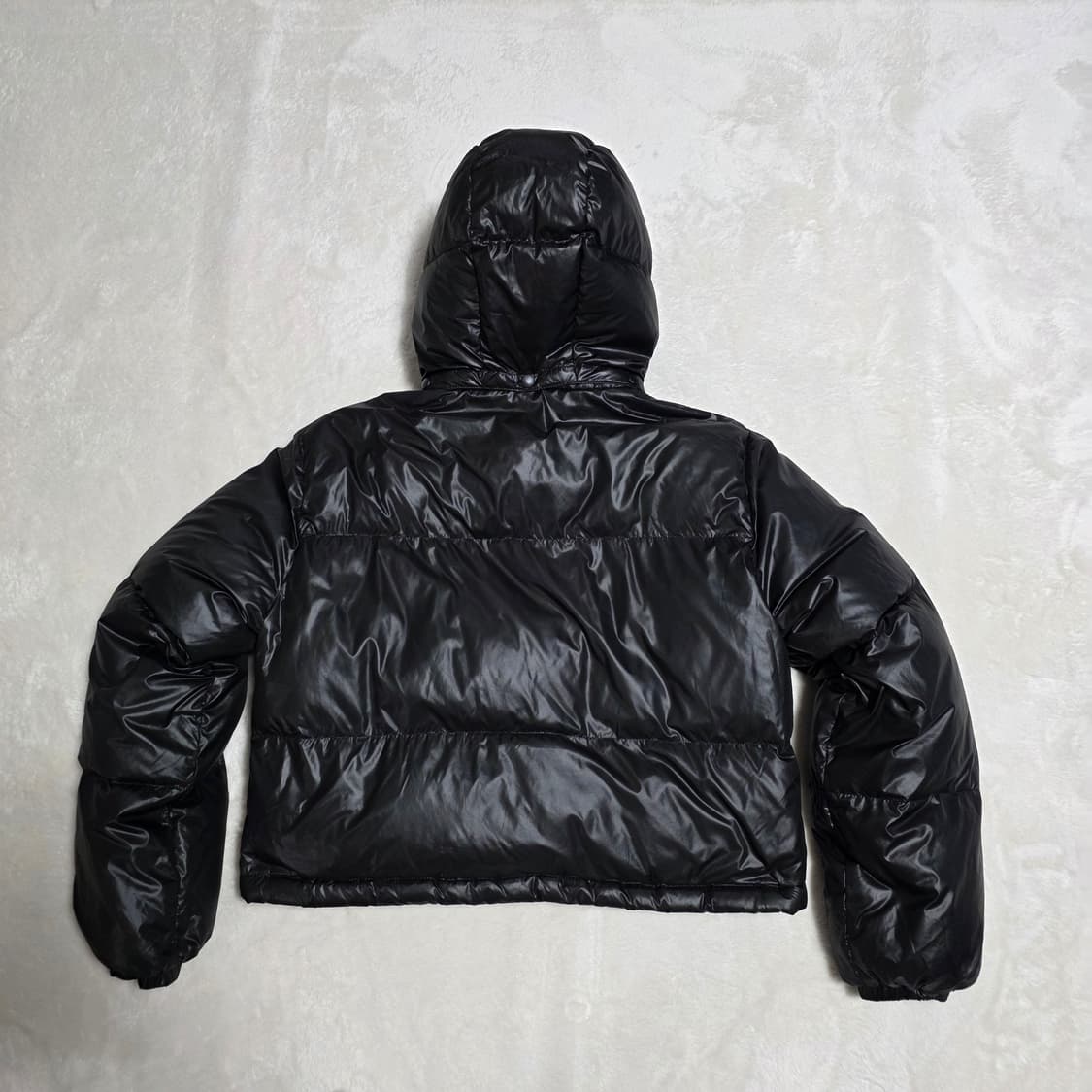 (F)여성 언노운플라넷 숏 푸퍼 다운 패딩 상품이미지3