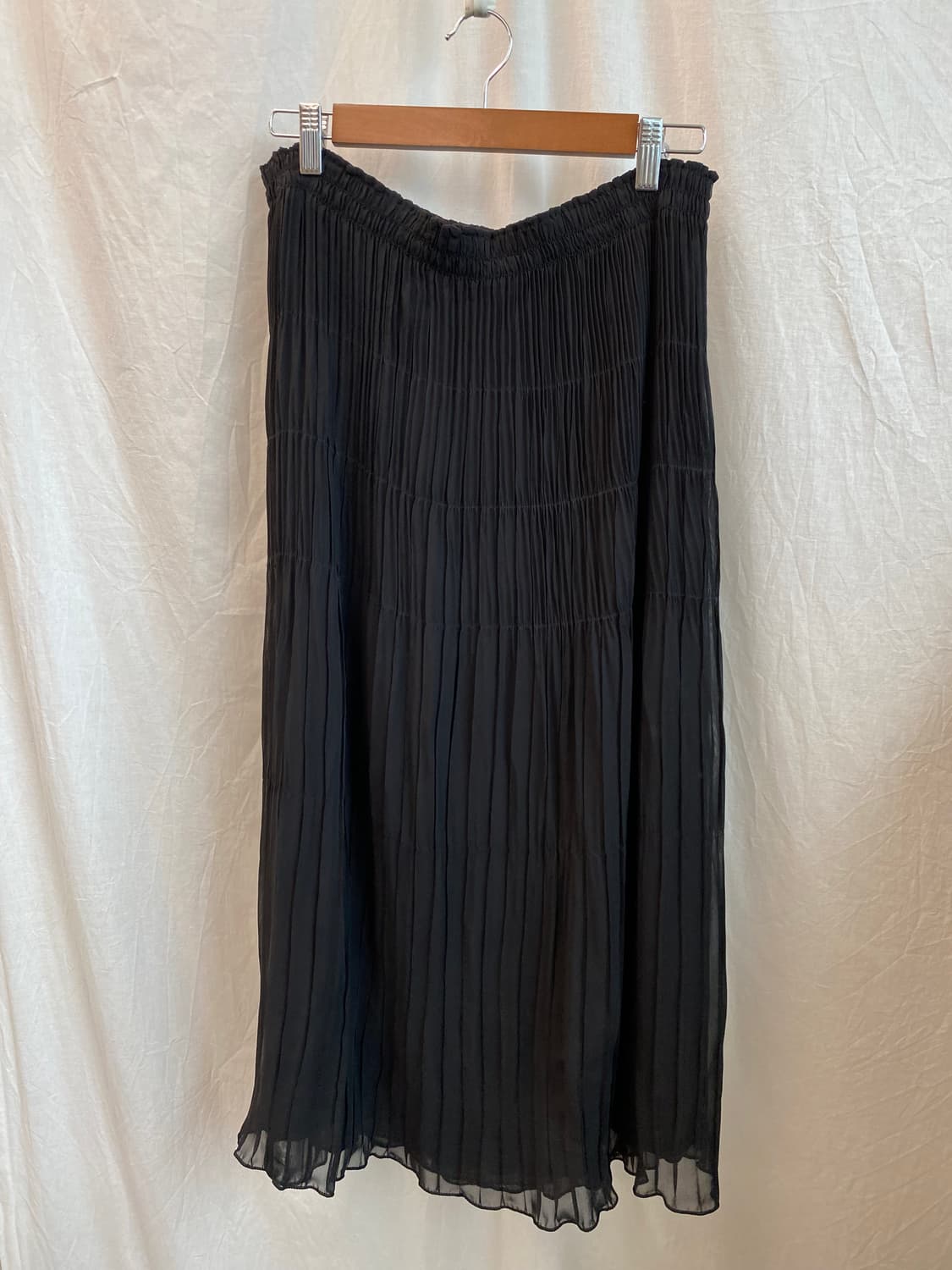 리버시블 플리츠밴딩스커트(XL) 상품이미지4