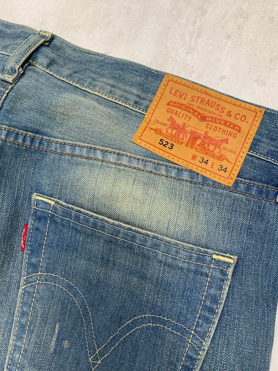 리바이스 523 데님 팬츠 #485 상품이미지7