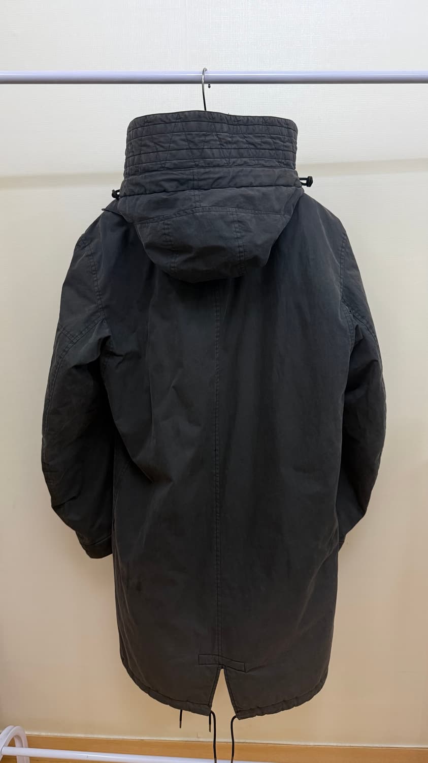 (M/100) 스톤아일랜드 쉐도우 피쉬테일 파카 블랙 TELA 50 상품이미지2