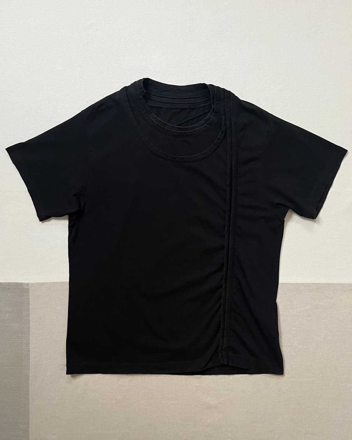 요지야마모토 ground y 레이어패널 티셔츠 yohji yamamoto 상품이미지4