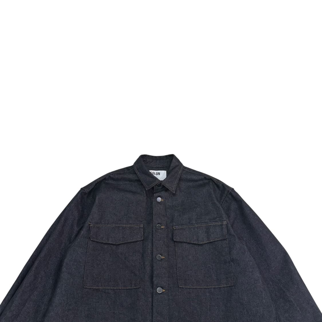살롱드서울 유니섹스 데님 셔츠 자켓 상품이미지2