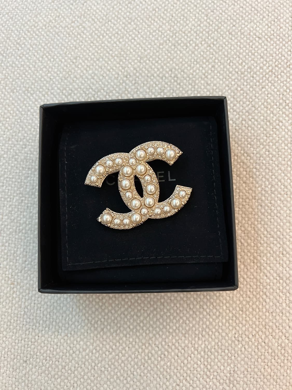 샤넬 진주 브로치 상품이미지4