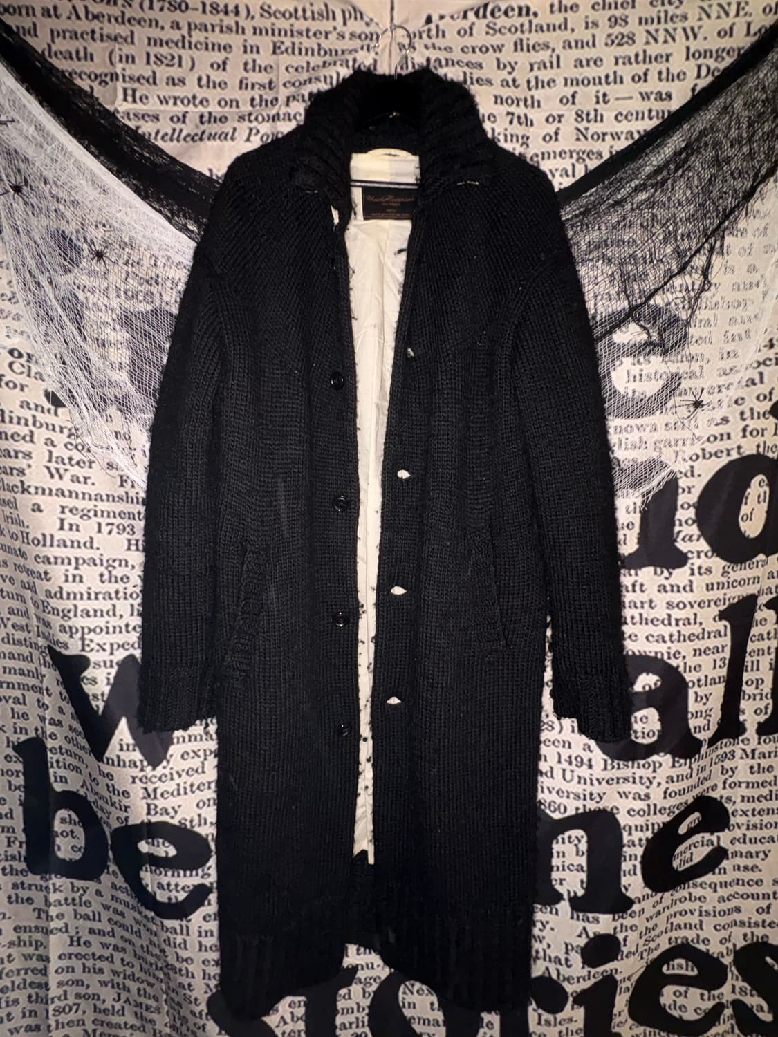 Undercoverism knit coat  상품이미지1