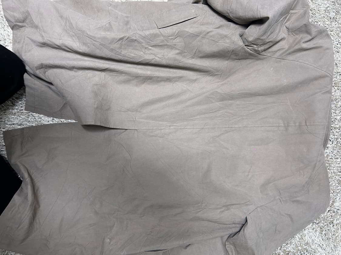 일본판 폴리 트랜치코트 사이즈 105-110 상품이미지8