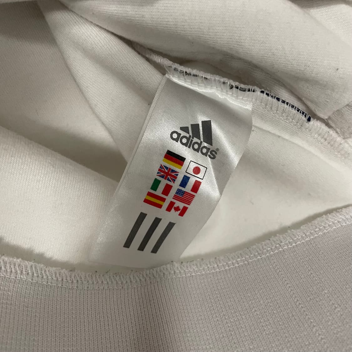 아디다스 우먼스 잉글랜드 트랙탑 져지 화이트 상품이미지6