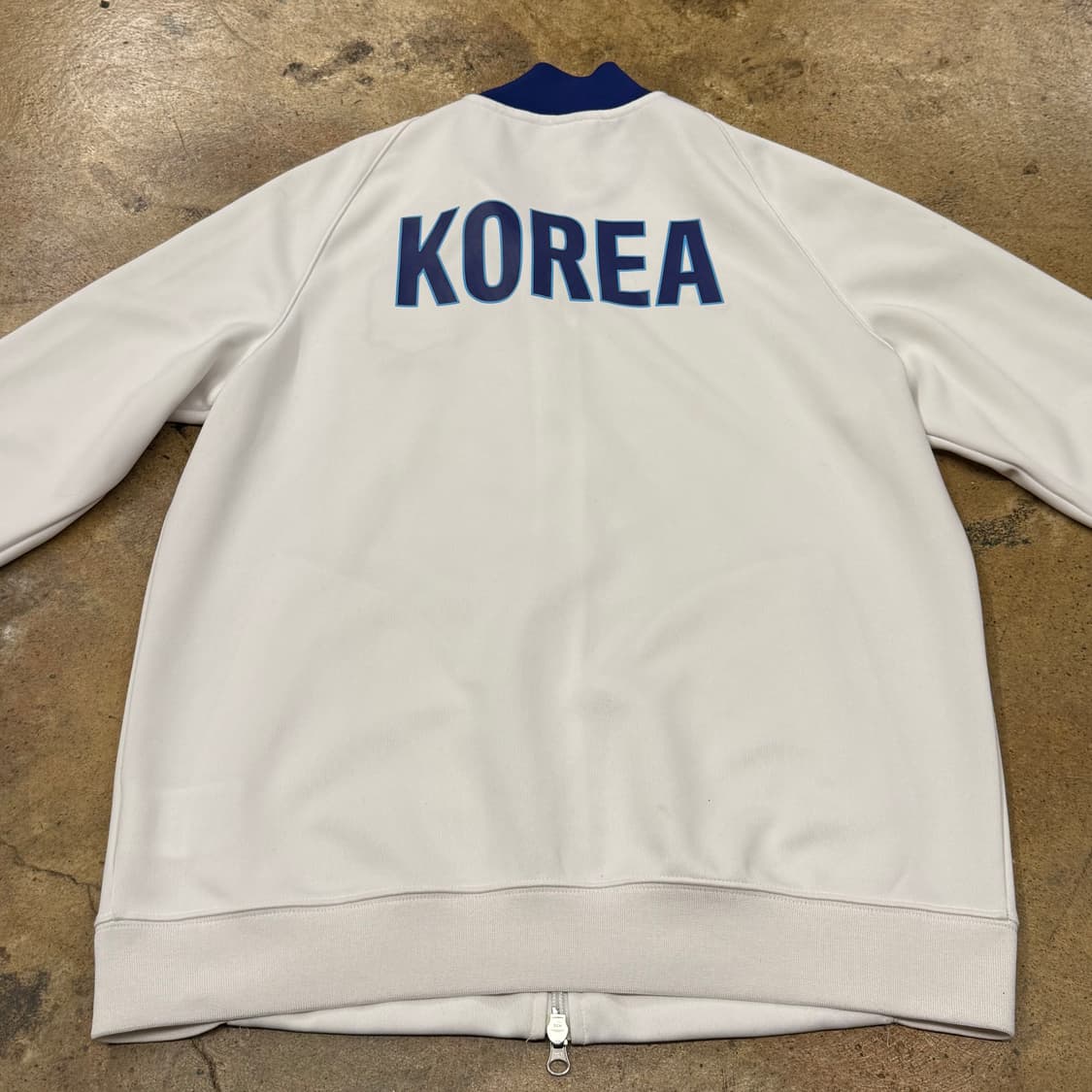 나이키 흰파 화이트 블루 코리아 한국 국대 져지 트랙탑 상품이미지4