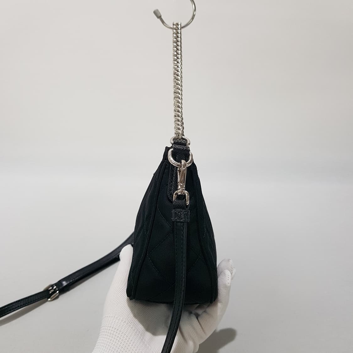 프라다 포코노 퀄팅 미니 체인 숄더백 1bh026 상품이미지4