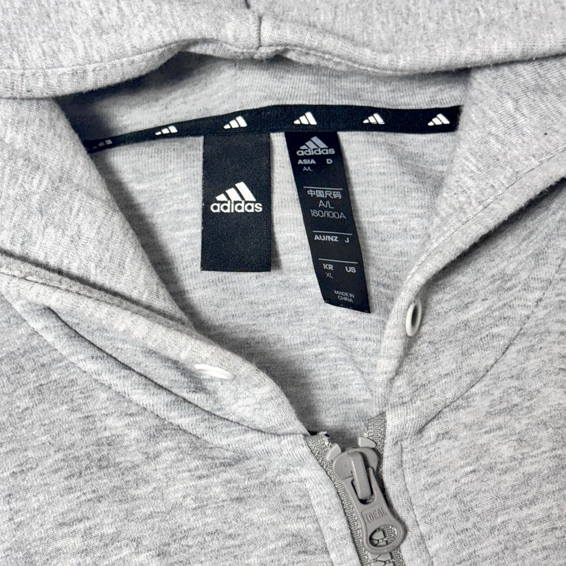 아디다스 그레이 후드집업  상품이미지2