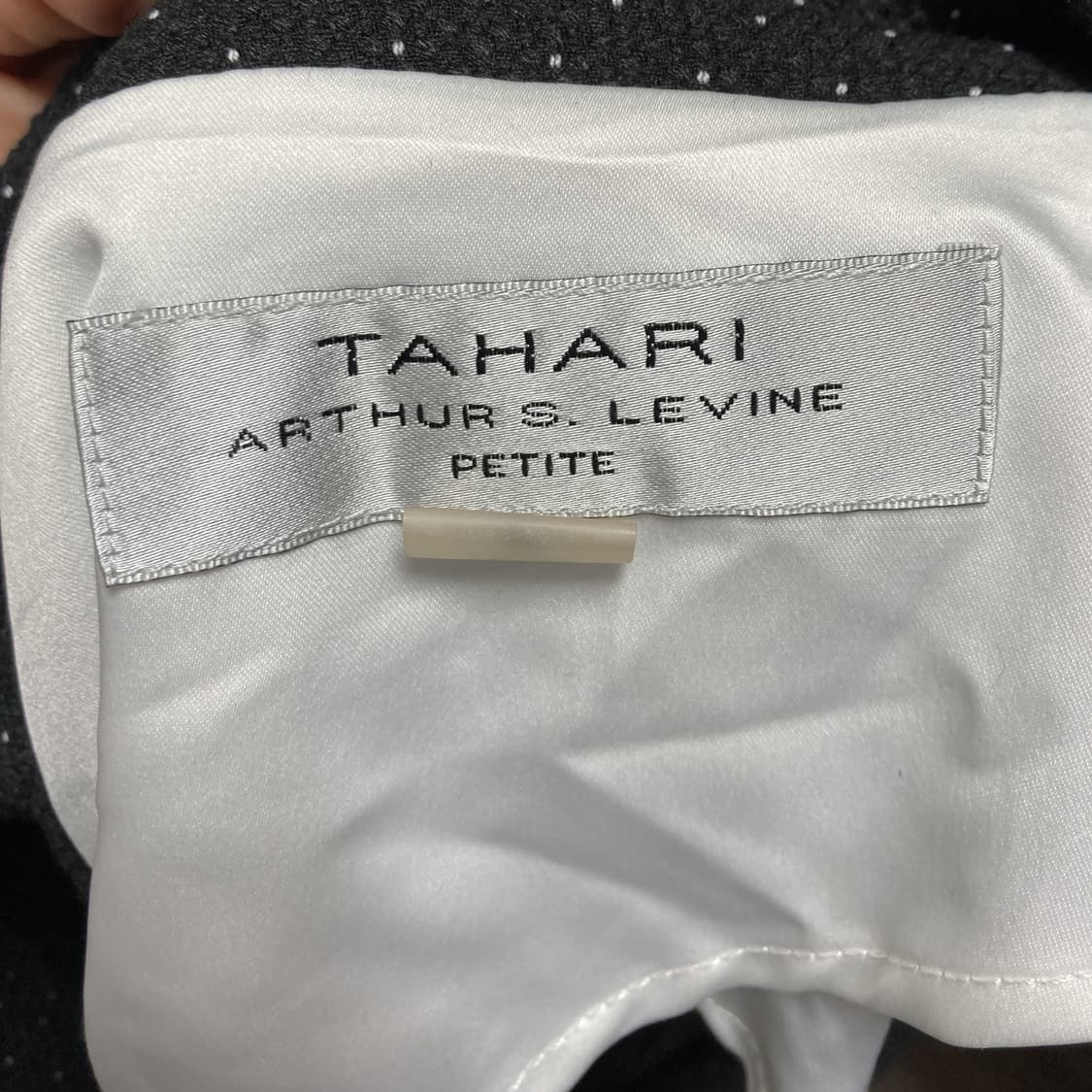 타하리 여성자켓 블레이저 땡땡이 블랙 95  상품이미지4