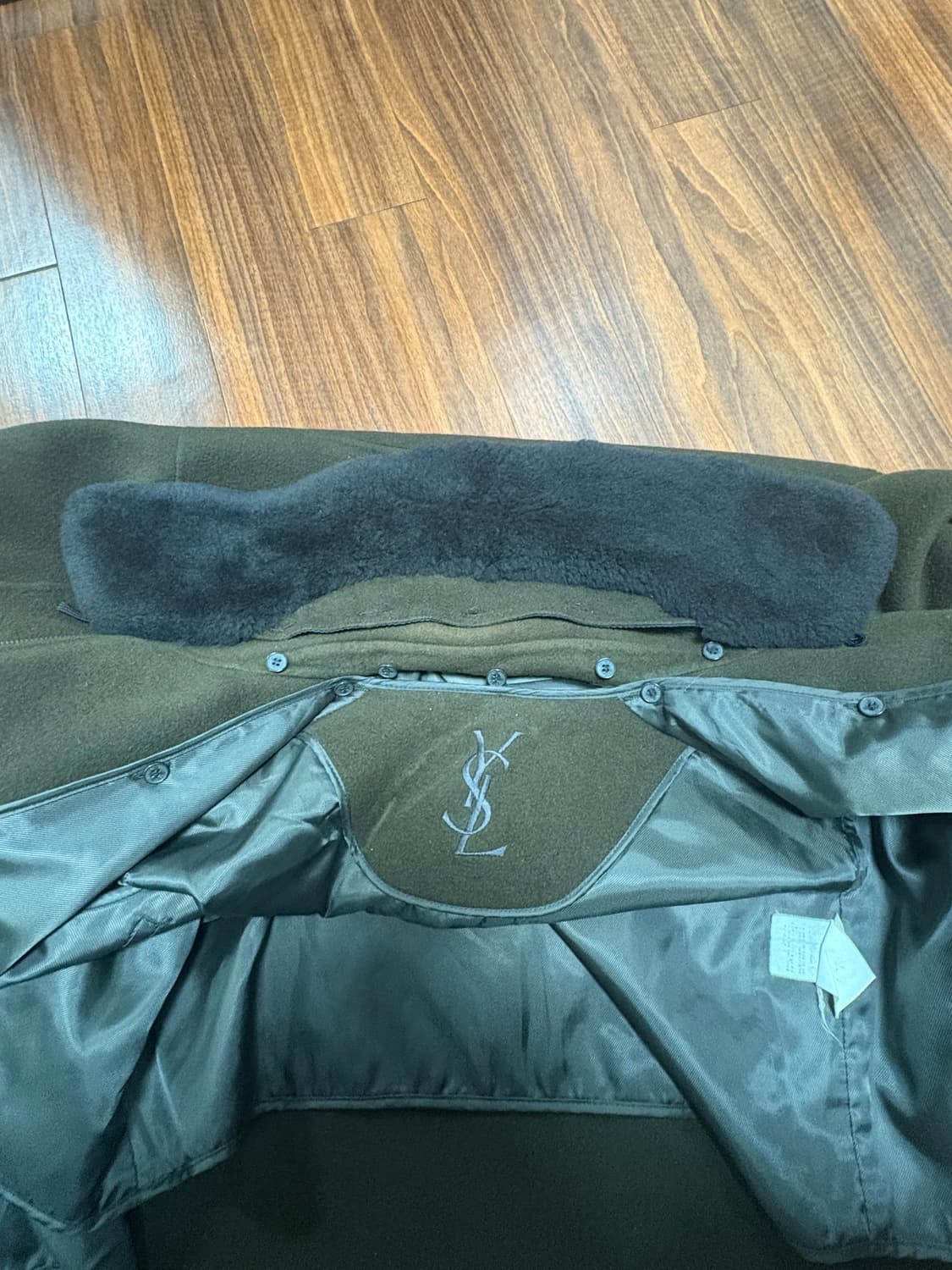 입생로랑 울 해링턴 자켓 상품이미지4