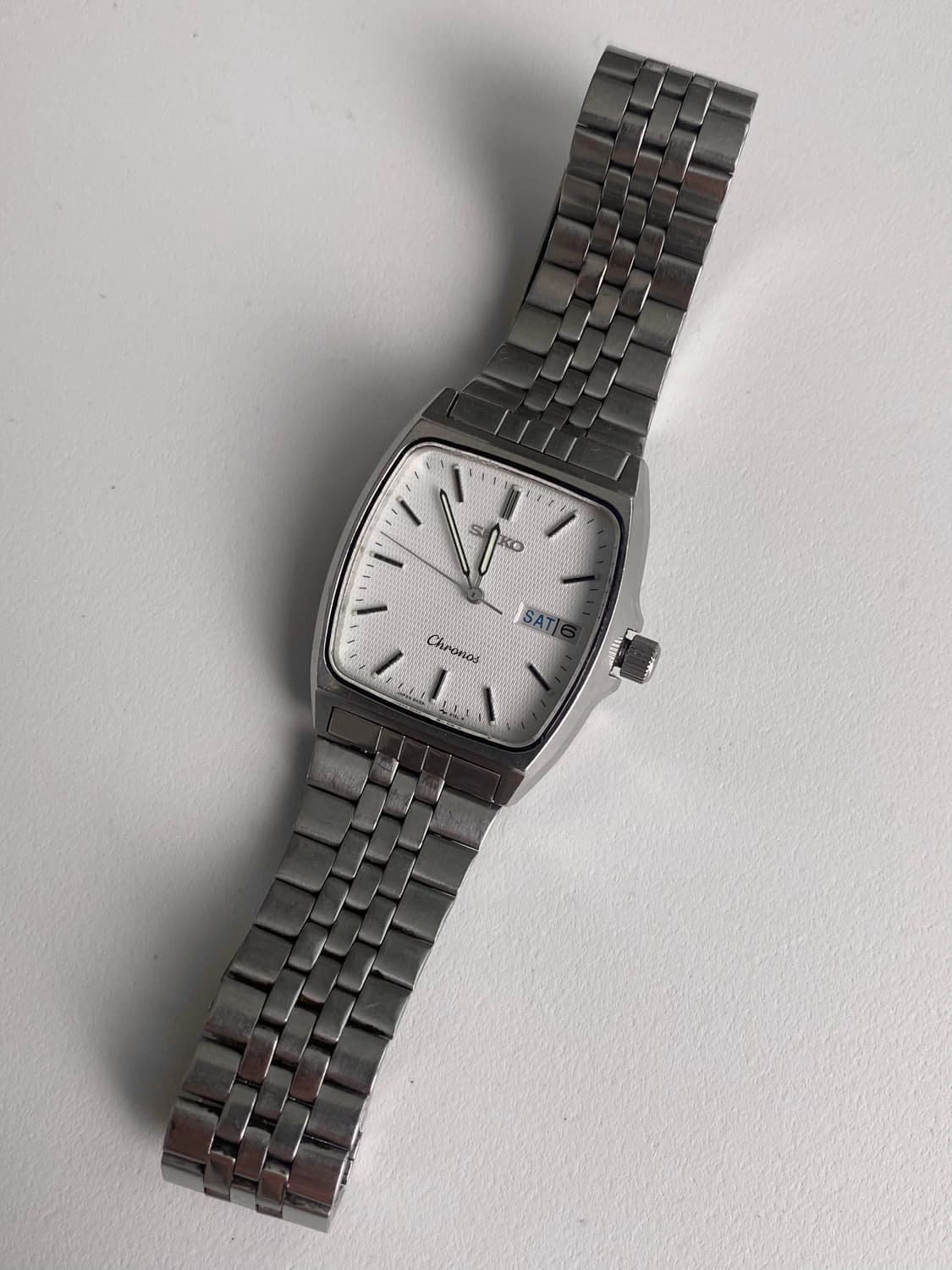 Seiko 세이코 크로노스 스퀘어 데이데이트 상품이미지2