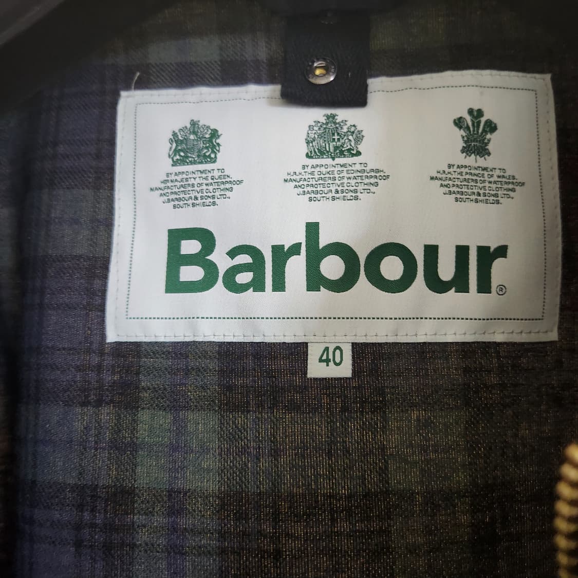 바버 SL 비데일 40사이즈(103~107) 상품이미지2