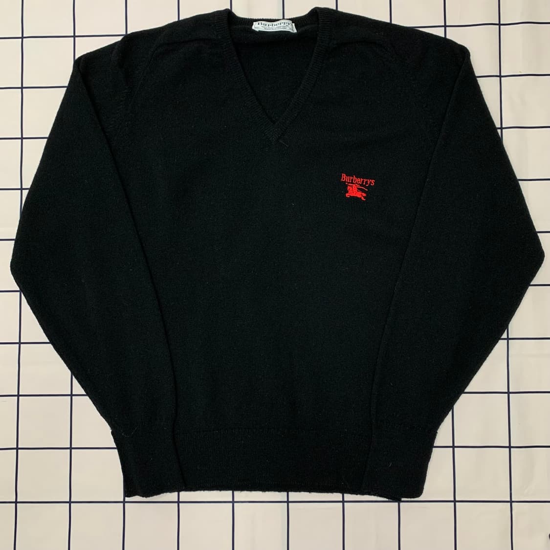 버버리 블랙 렘스울니트(정품) 상품이미지1