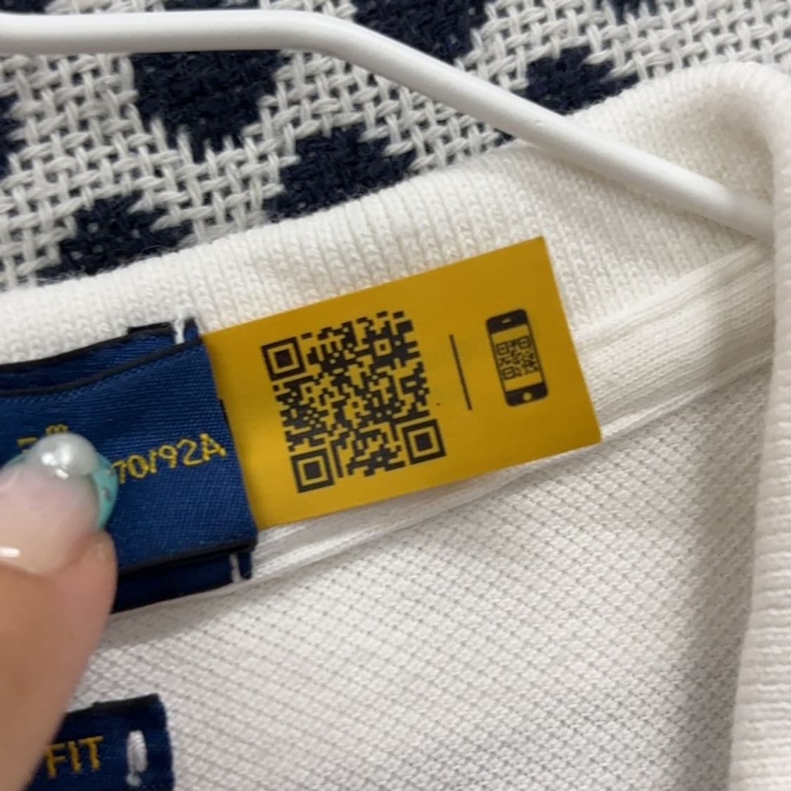 폴로 랄프로렌 신형 QR 커스텀슬림핏 반팔카라티 S P00320 상품이미지4