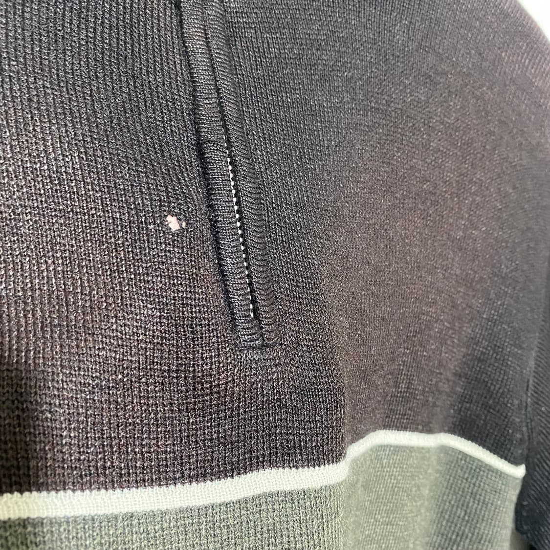 90s 유니클로  하프집업 니트 상품이미지2