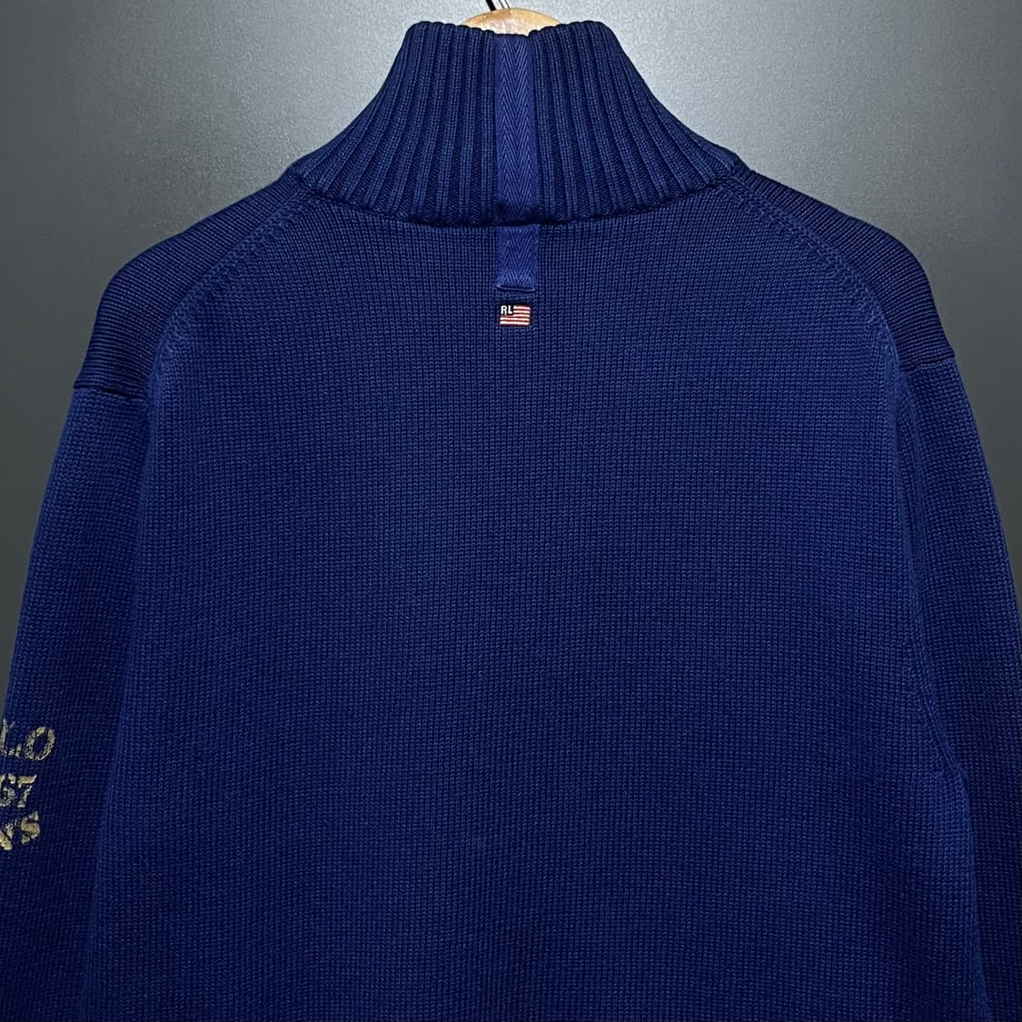 [M]폴로 진스컴퍼니 니트집업 성조기 가디건 상품이미지3