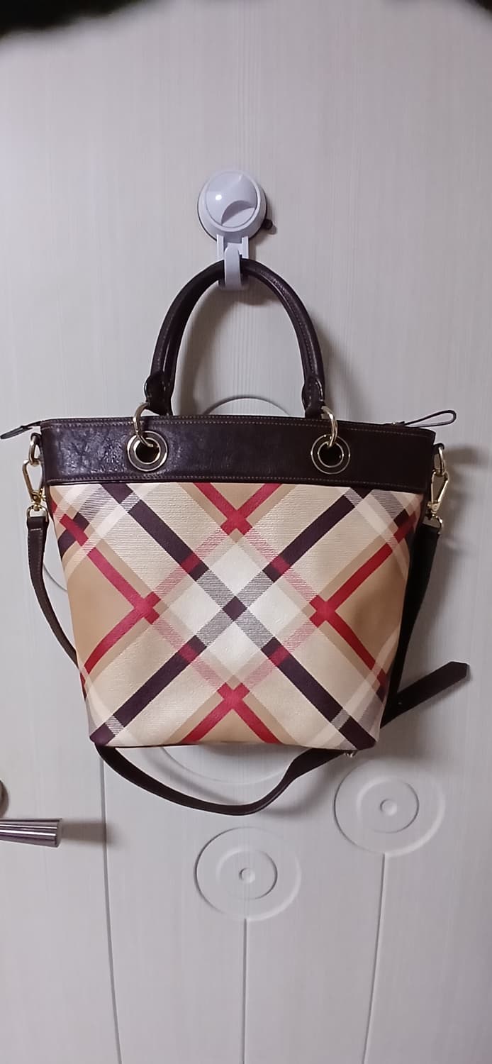 닥스 시그니처 체크 토트백 겸 숄더백 상품이미지5