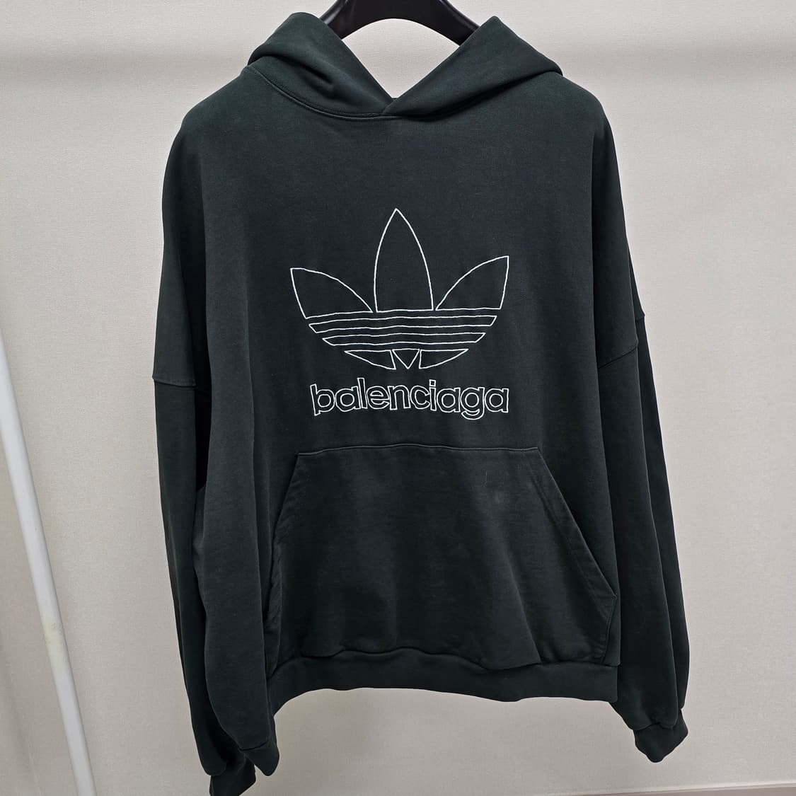 발렌시아가 x 아디다스 후드 티셔츠 4사이즈 105 110 판매 상품이미지1