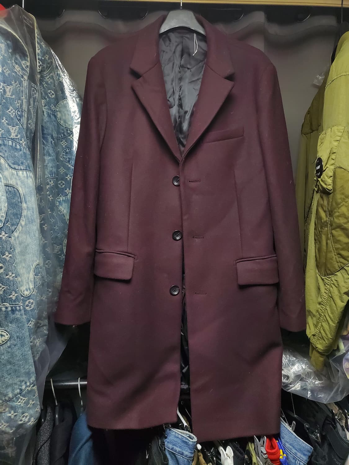 클럽모나코 남성이탈리아패브릭 코트 상품이미지1