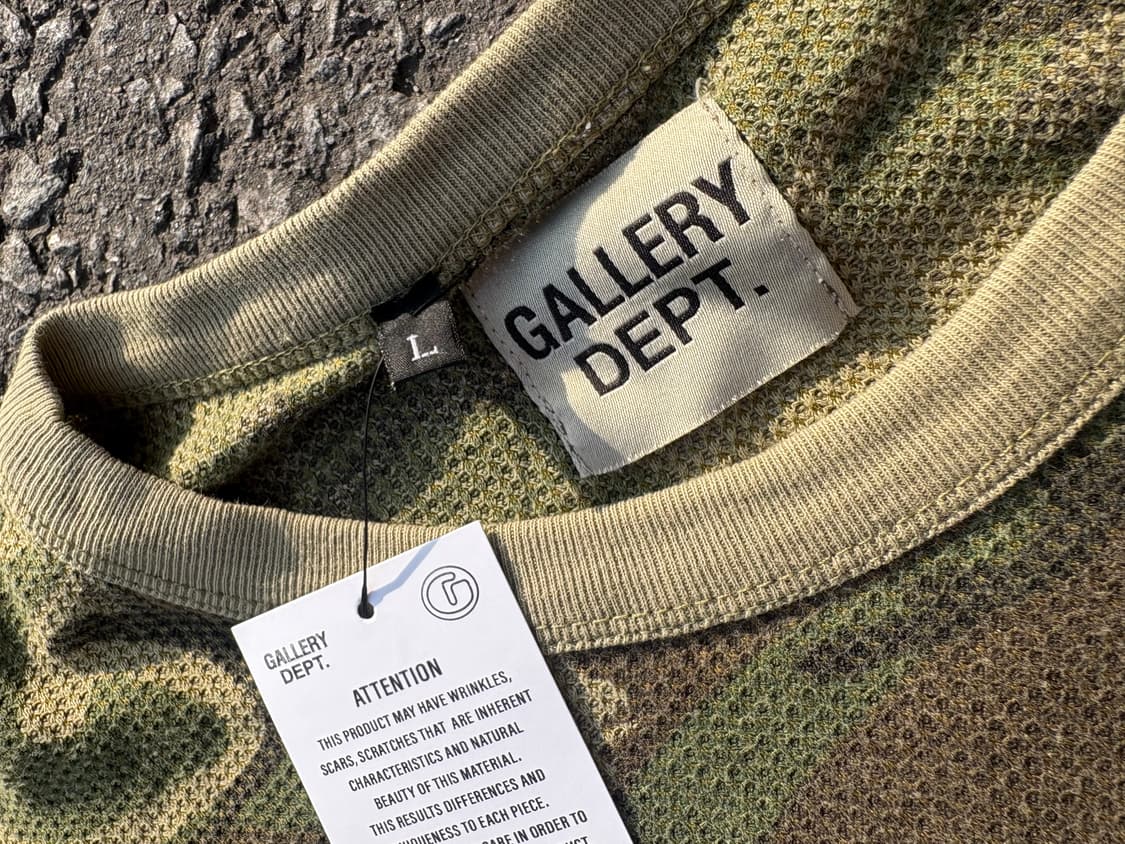 Gallery dept 카모 와플 롱슬리브 상품이미지5