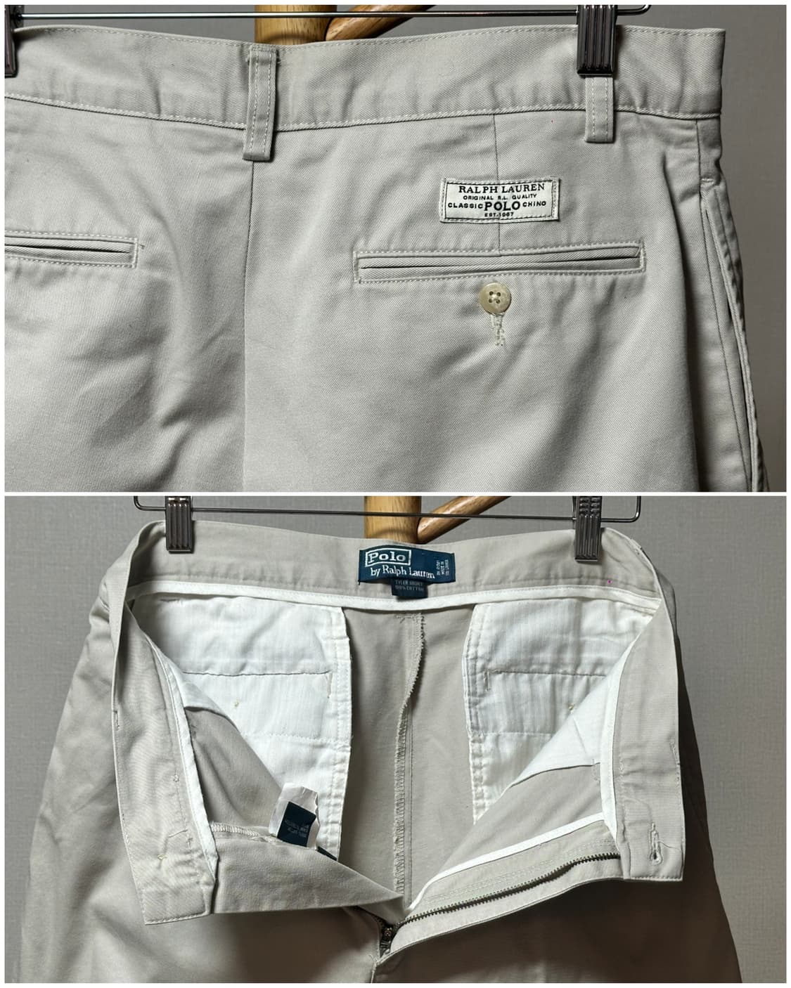 폴로랄프로렌 타일러쇼츠 치노 반바지/31-32/아이보리 상품이미지3