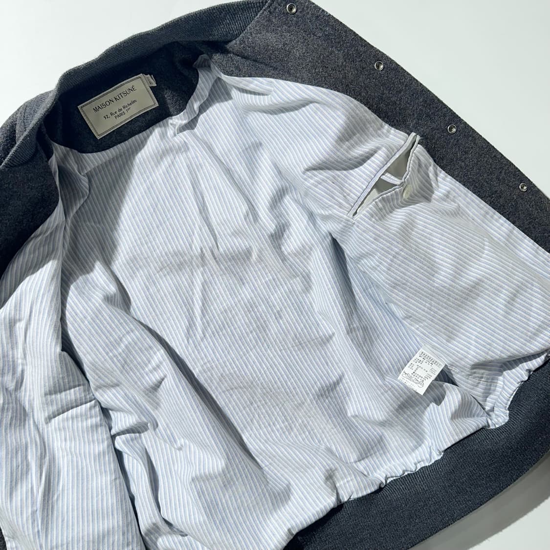 (매장판) 메종키츠네 울 바시티 자켓  상품이미지9