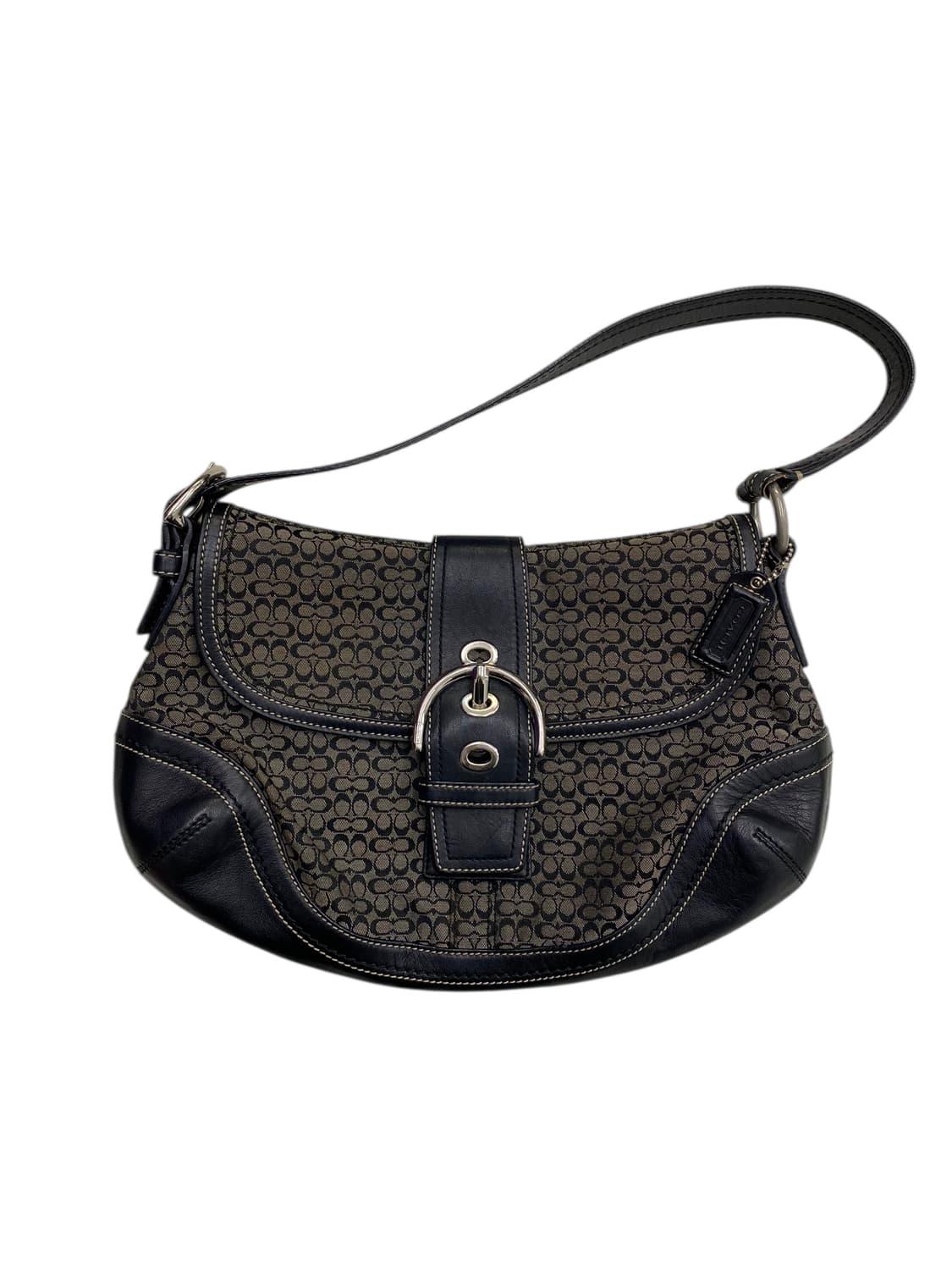 코치 y2k 블랙 숄더백 상품이미지1