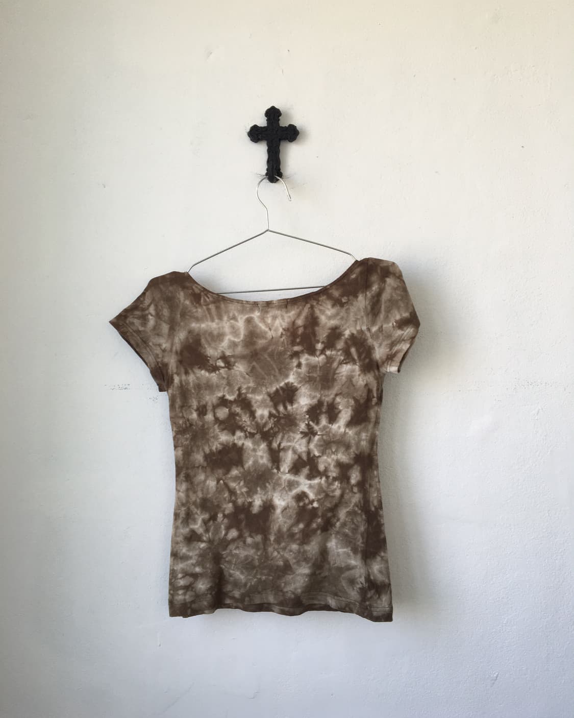 Lettering printing dyed t shirt 상품이미지2