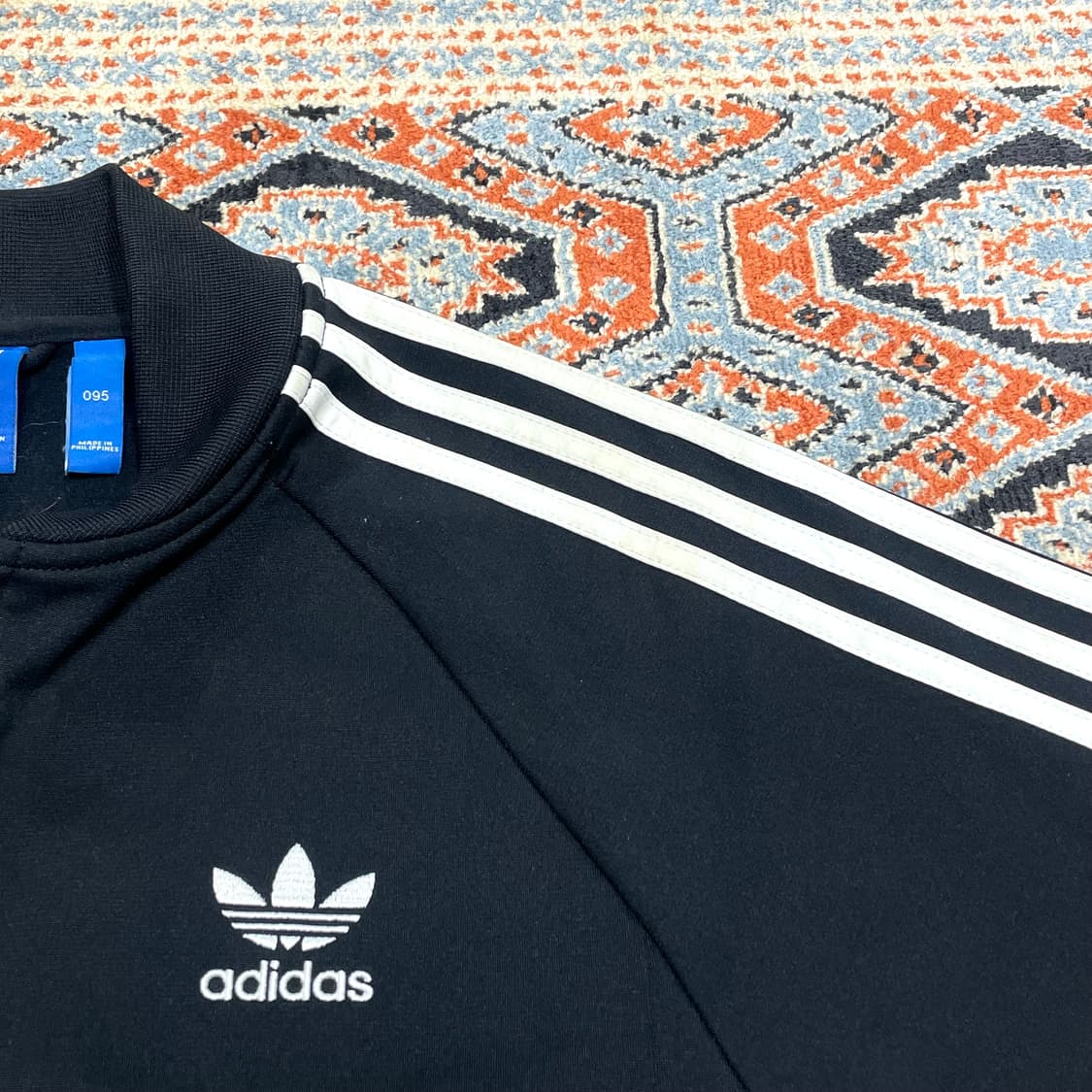 아디다스 오리지날 블랙 집업져지 자켓 남성95 상품이미지4