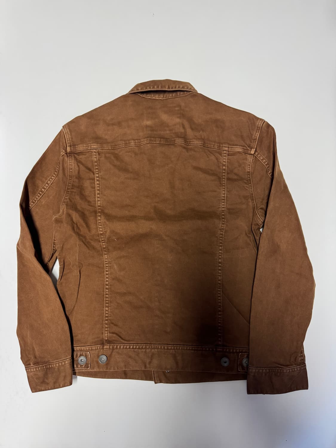 지오다노 워크 데님 트러커 자켓 브라운 L ~ XL 상품이미지2