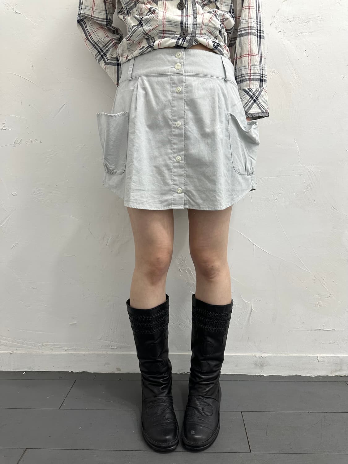 ehyphenworld galerypocket mini skirt 상품이미지3