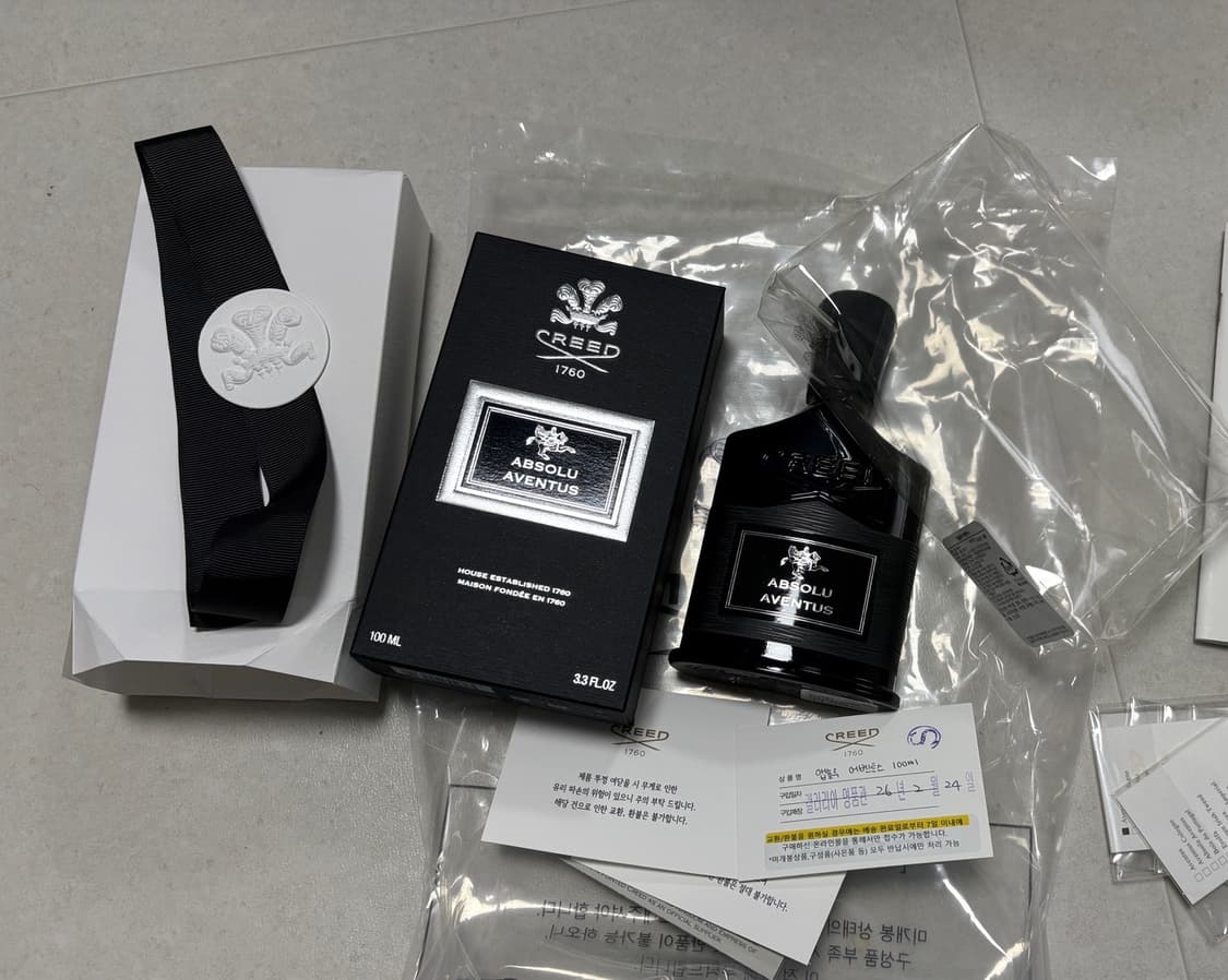 (국문)크리드 앱솔루 어벤투스 100ml 상품이미지1