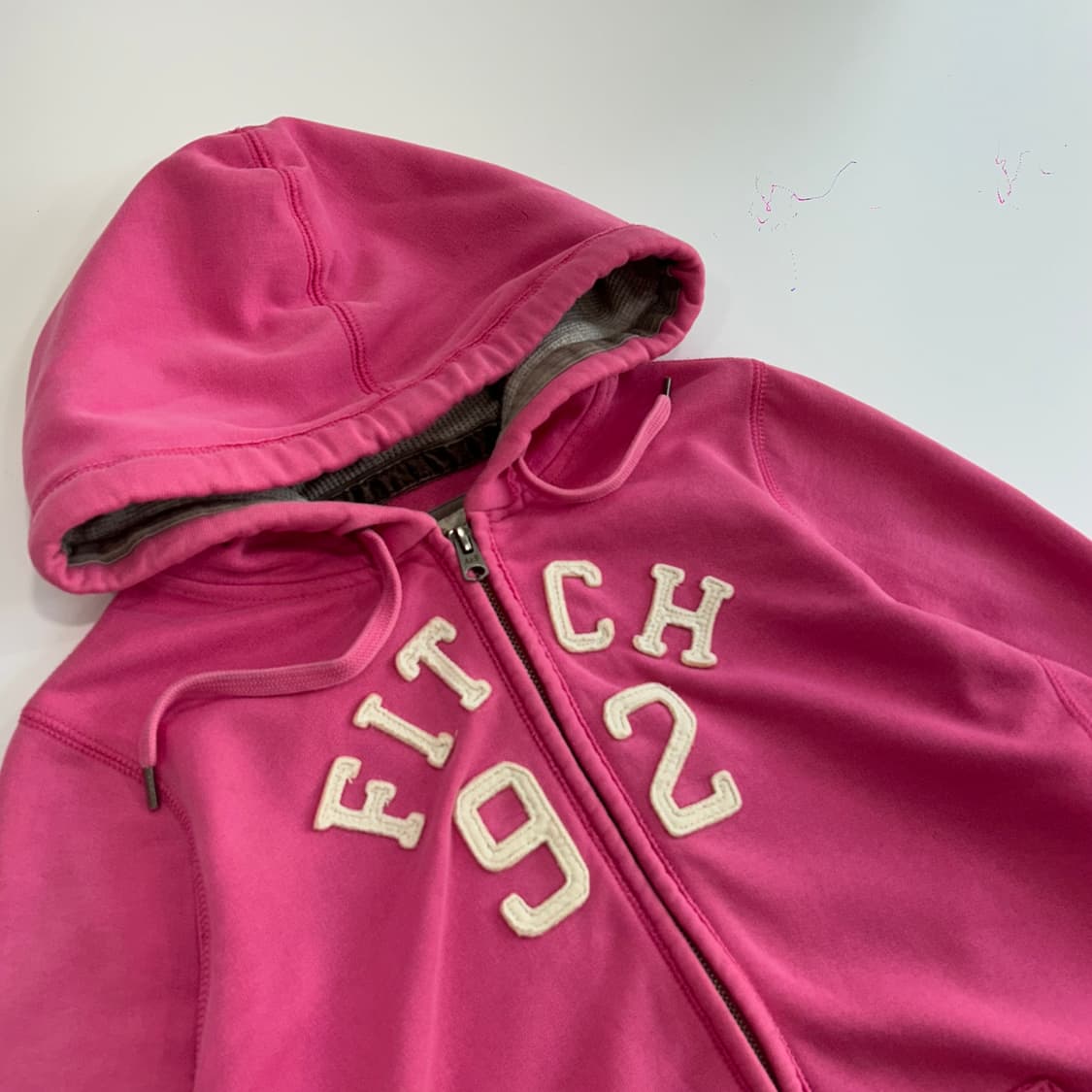 Abercrombie 아베크롬비 fitch92 핑크 후드집업 상품이미지4