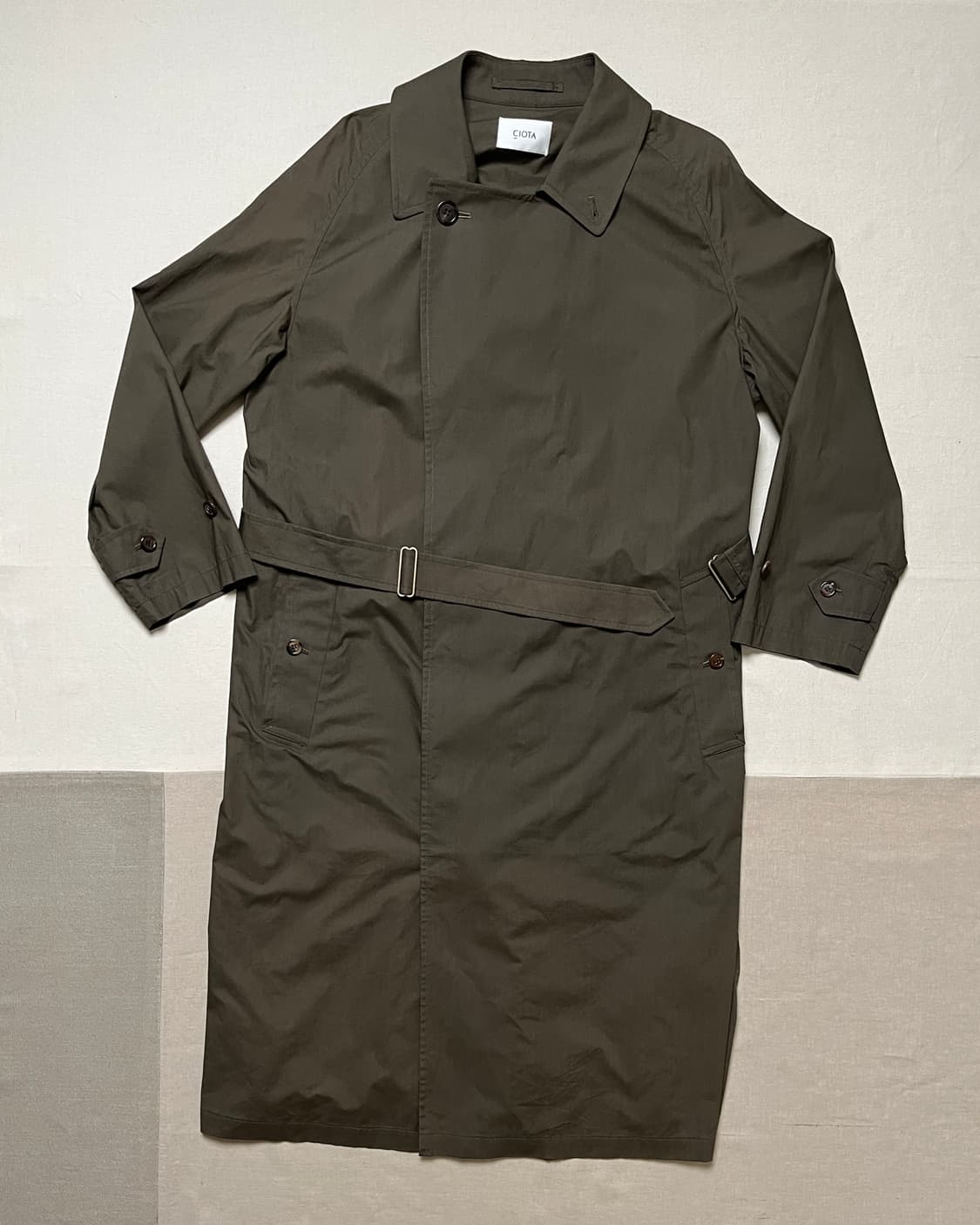 시오타 타입라이터 타이로켄 코트 ciota typewriter coat 상품이미지4