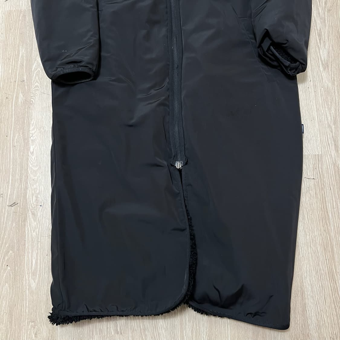 하이드아웃 리버시블 롱 후리스 코트 L/100  상품이미지5