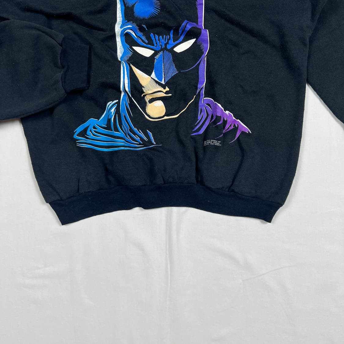 80‘s 89년도 dc코믹스 배트맨 batman 맨투맨 상품이미지4