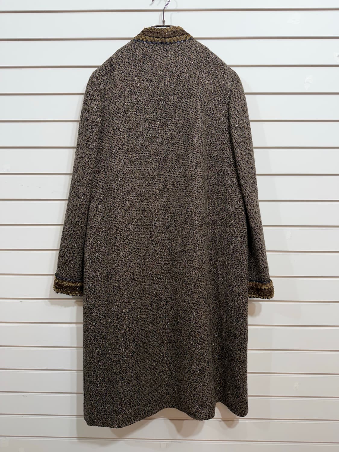 GOJI LOVE 트위드 롱 코트 (Made In Japan)  상품이미지2