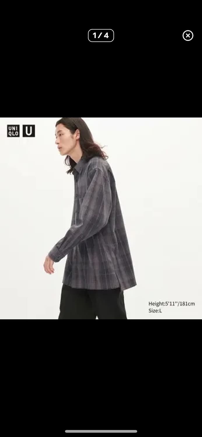 유니클로U 셔츠 상품이미지2