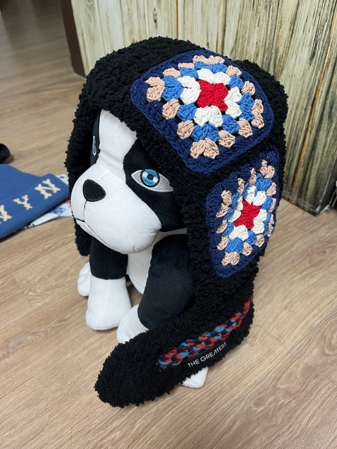 더 그레이티스트 니트 모자 후드 바라클라바 상품이미지1