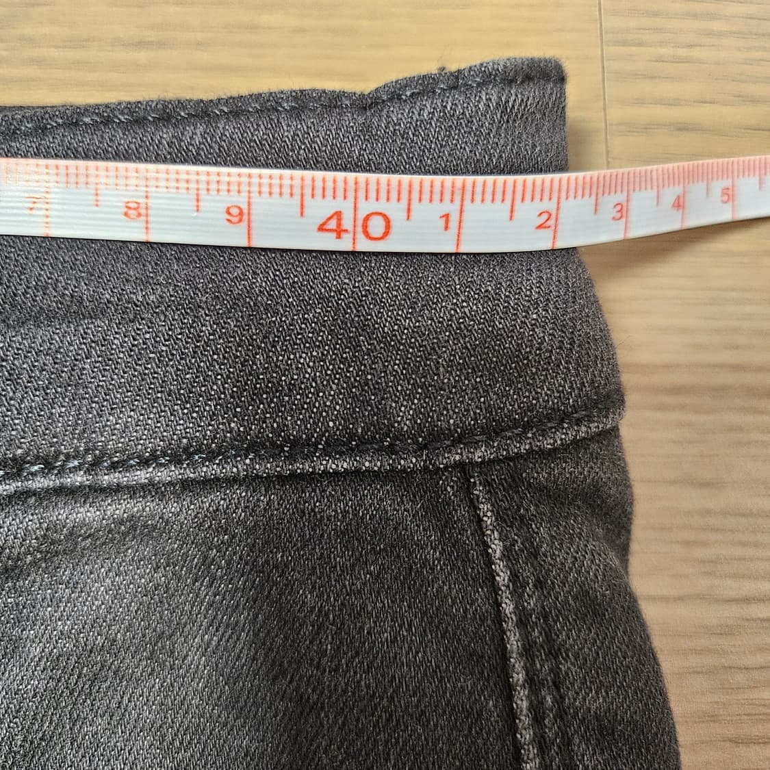 자라(ZARA) 데님 바이커 블랙 상품이미지10
