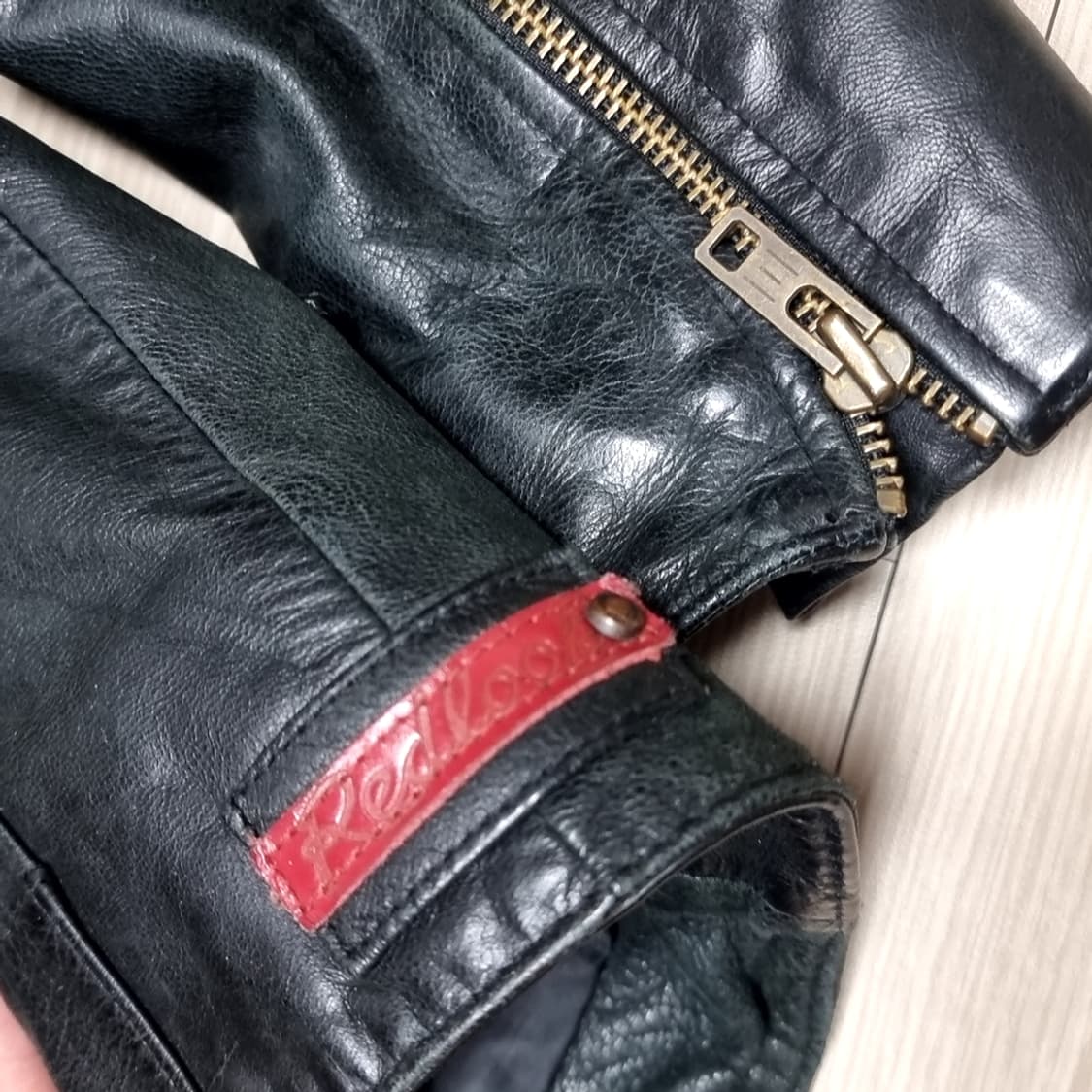 리바이스 레드룹 가죽 라이더 가죽자켓(95) 상품이미지7