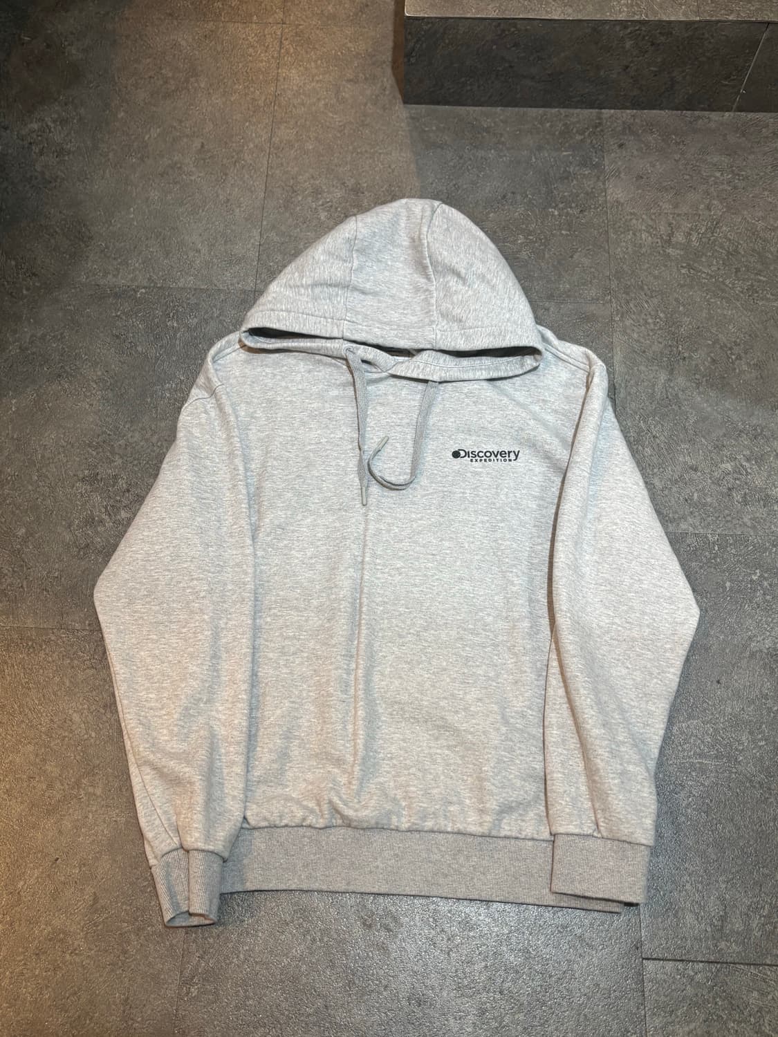 디스커버리 후드티 그레이 XL 상품이미지2