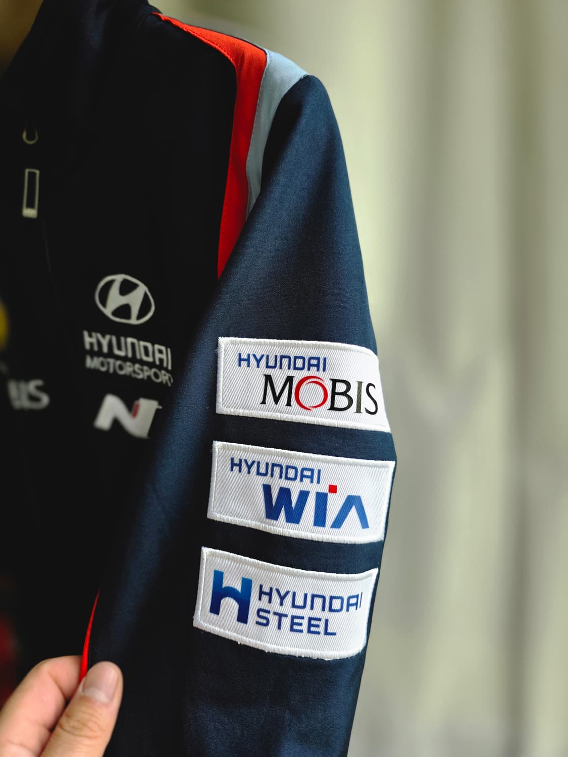 현대모터스포츠 WRC 소프트쉘 레이싱자켓/현대N 자켓 S 상품이미지6